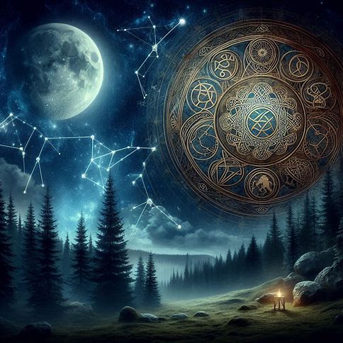 Astrologie Celtique fabriquée par IA
