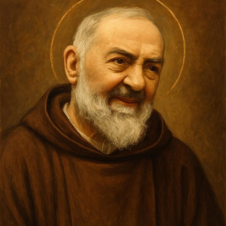 Le padre Pio fabriqué par l'IA