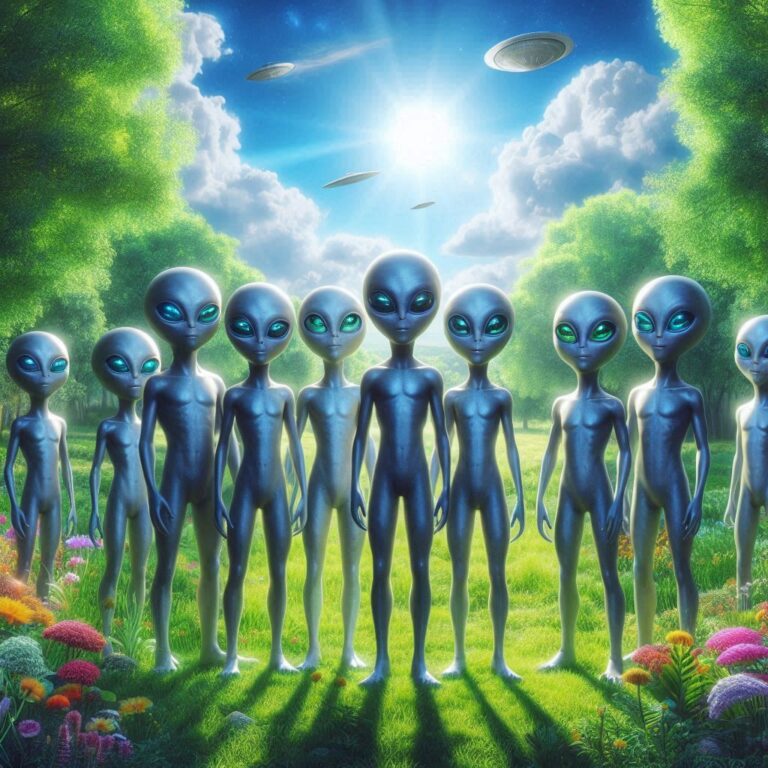 L'homme face à sa vie extraterrestre fabriquée par IA