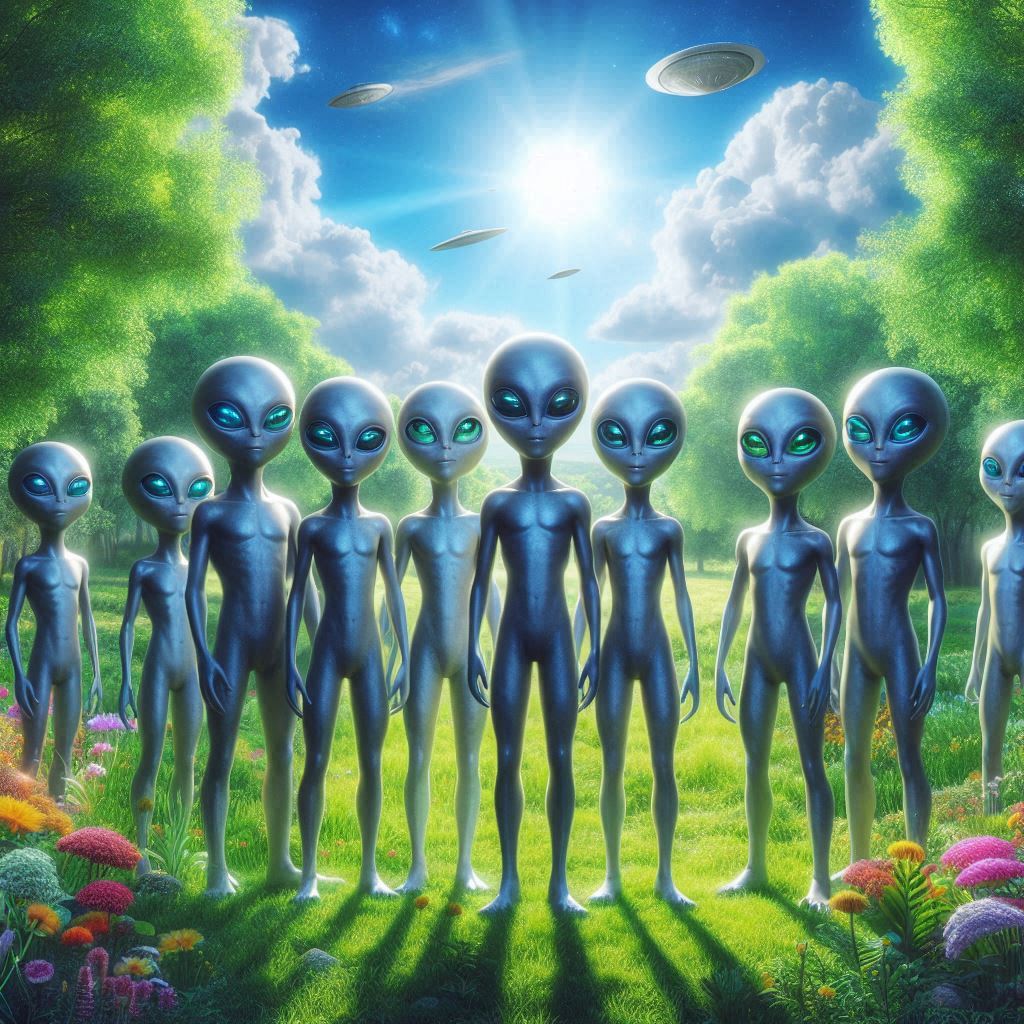 L'homme face à sa vie extraterrestre fabriquée par IA